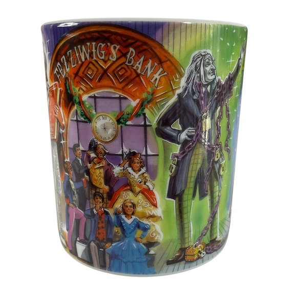 34 oz Radio City Entertainment A Christmas Carol Collector Mug huge Oversized - Picture 3 of 8